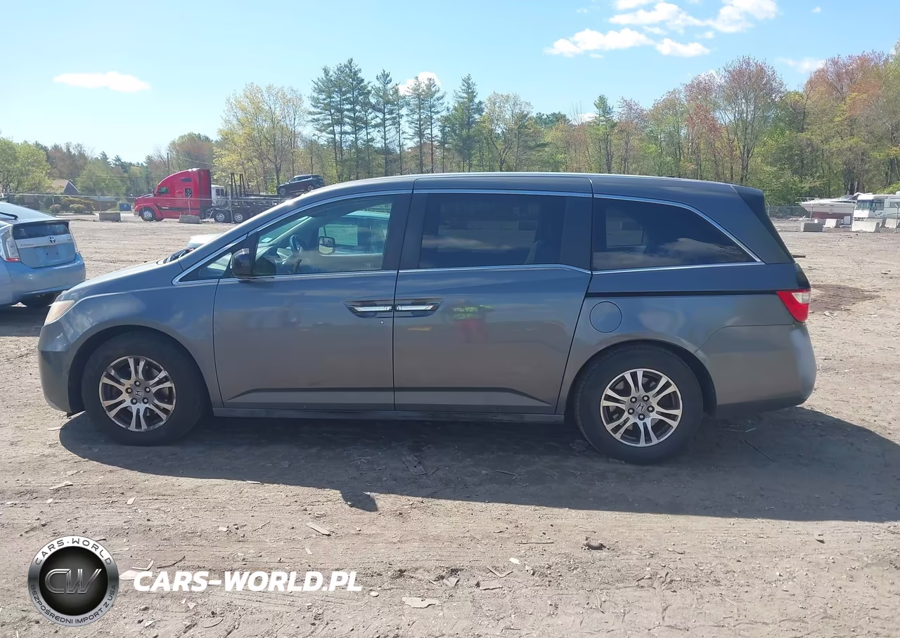 2012 Honda Odyssey Ex-L VIN:5FNRL5H62CB086275 - 14