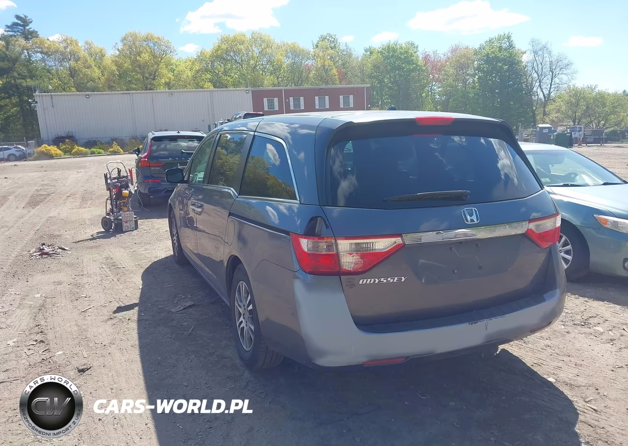 2012 Honda Odyssey Ex-L VIN:5FNRL5H62CB086275 - 3