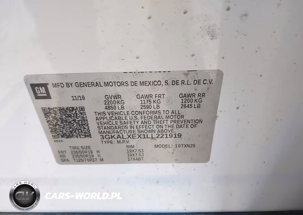 2020 GMC Terrain Awd Denali VIN:3GKALXEX1LL221919 - 9