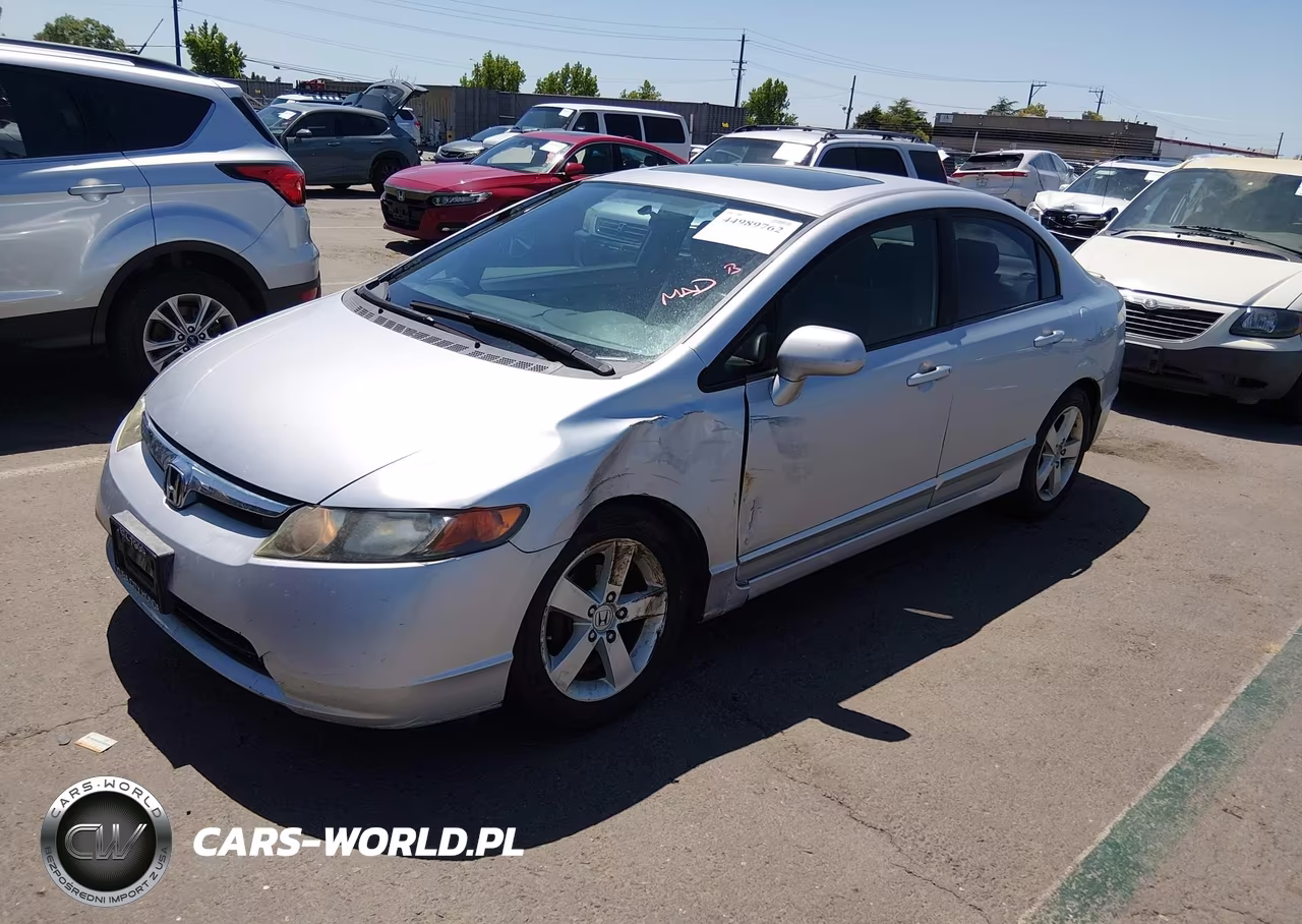 2007 Honda Civic Ex VIN:1HGFA16817L074130 - 2