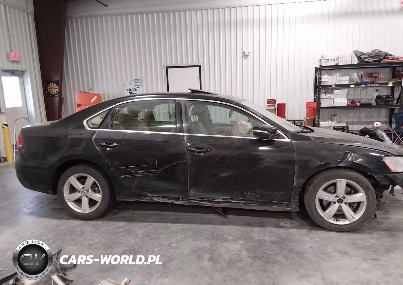2013 Volkswagen Passat 2.5L Se VIN:1VWBH7A30DC009303 - 13