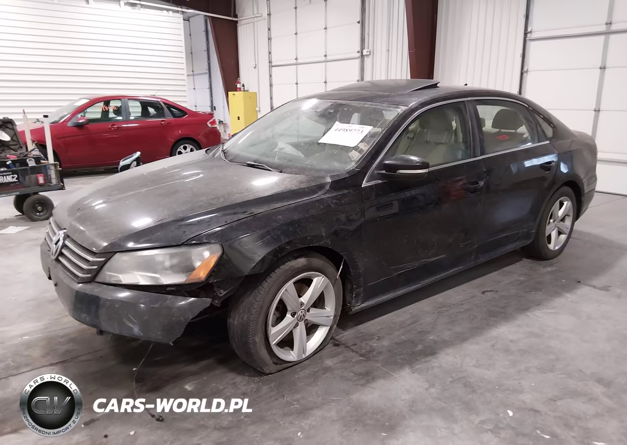 2013 Volkswagen Passat 2.5L Se VIN:1VWBH7A30DC009303 - 2