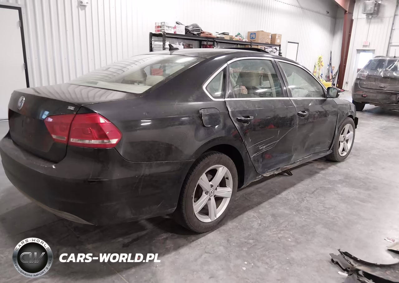 2013 Volkswagen Passat 2.5L Se VIN:1VWBH7A30DC009303 - 4