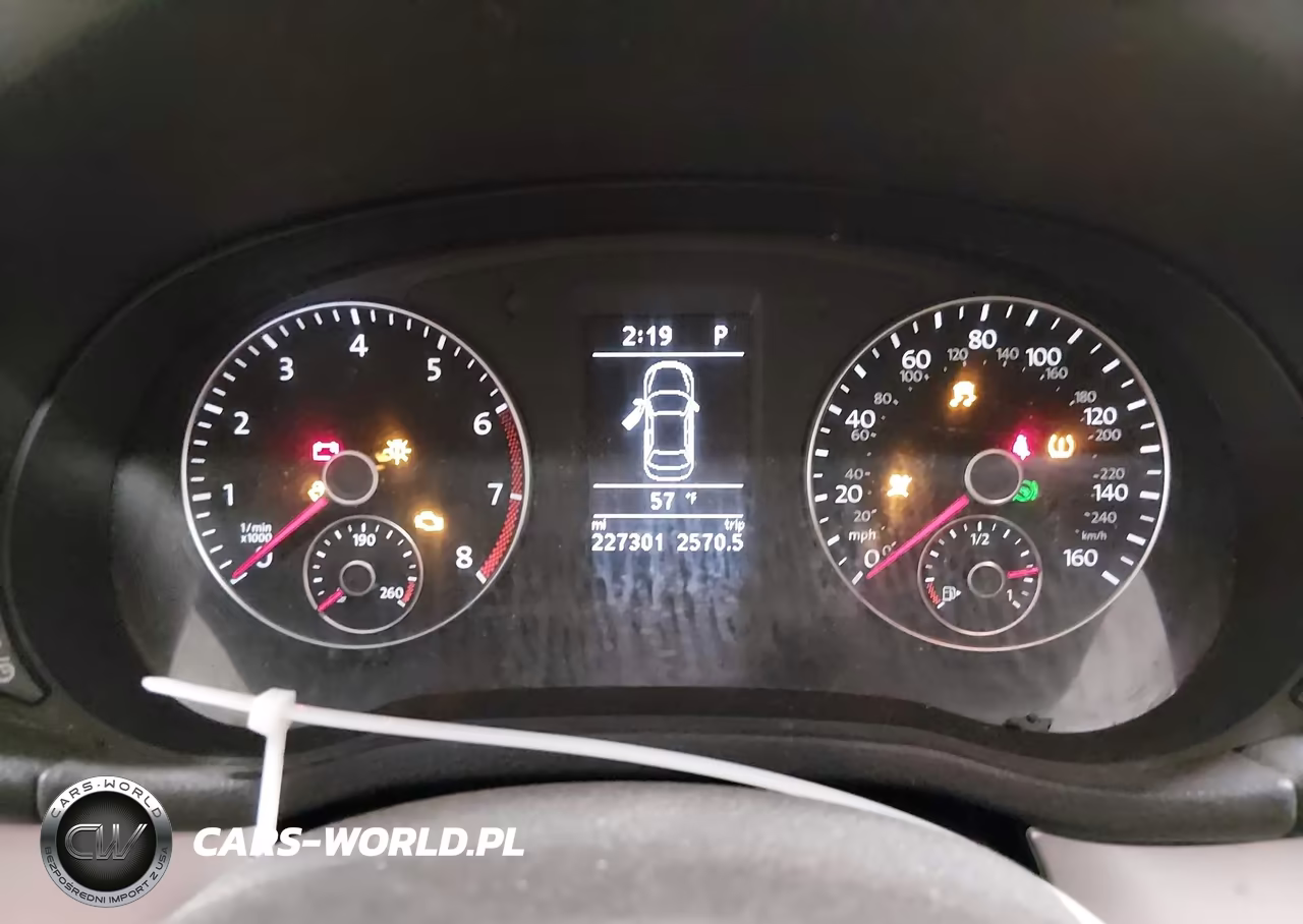 2013 Volkswagen Passat 2.5L Se VIN:1VWBH7A30DC009303 - 7