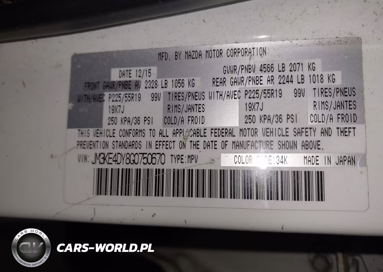 2016 Mazda Cx-5 Grand Touring VIN:JM3KE4DY8G0750670 - 9