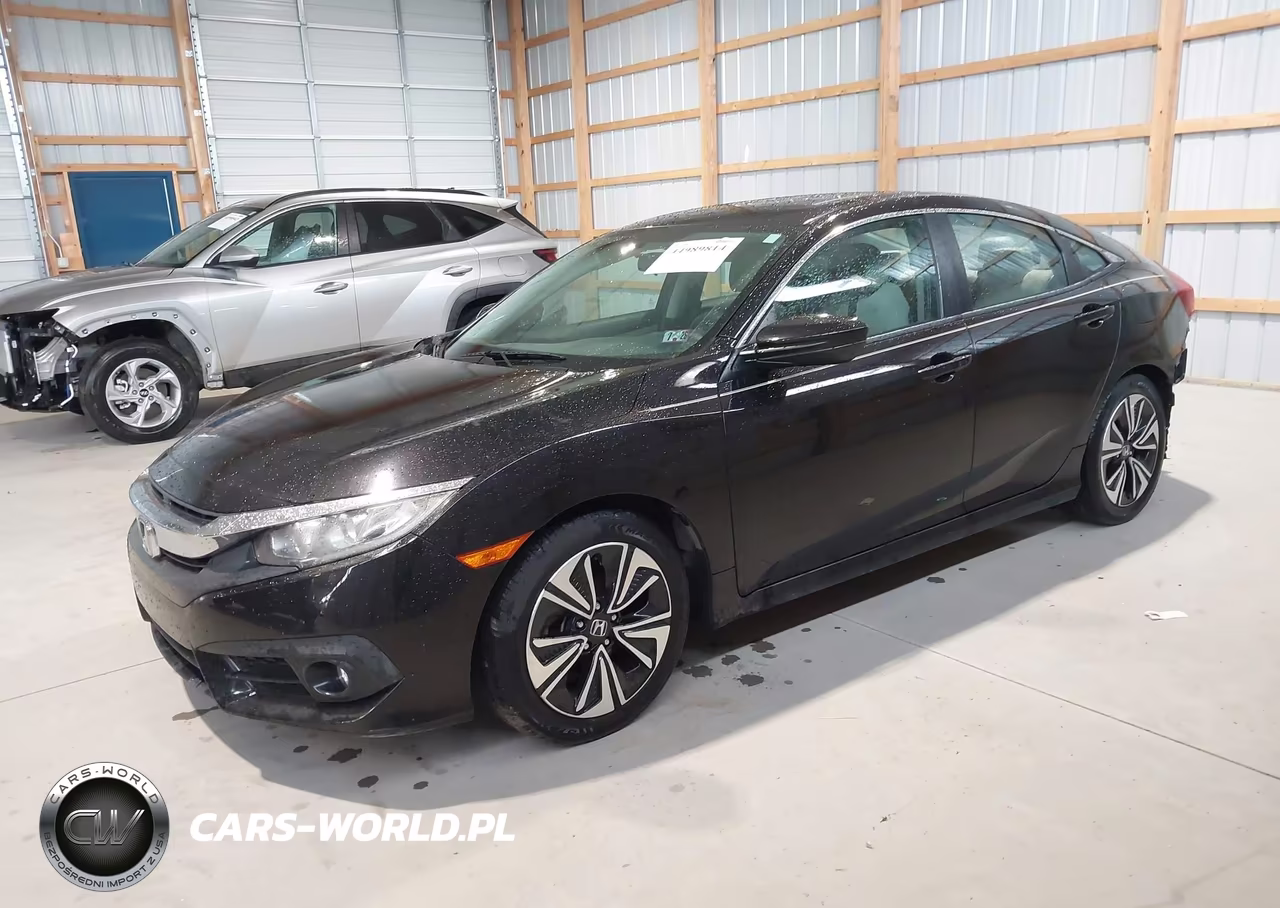 2017 Honda Civic Ex-T VIN:19XFC1F35HE001639 - 2
