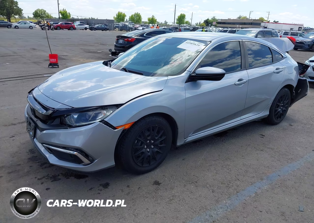 2021 Honda Civic Lx VIN:2HGFC2F6XMH524302 - 2