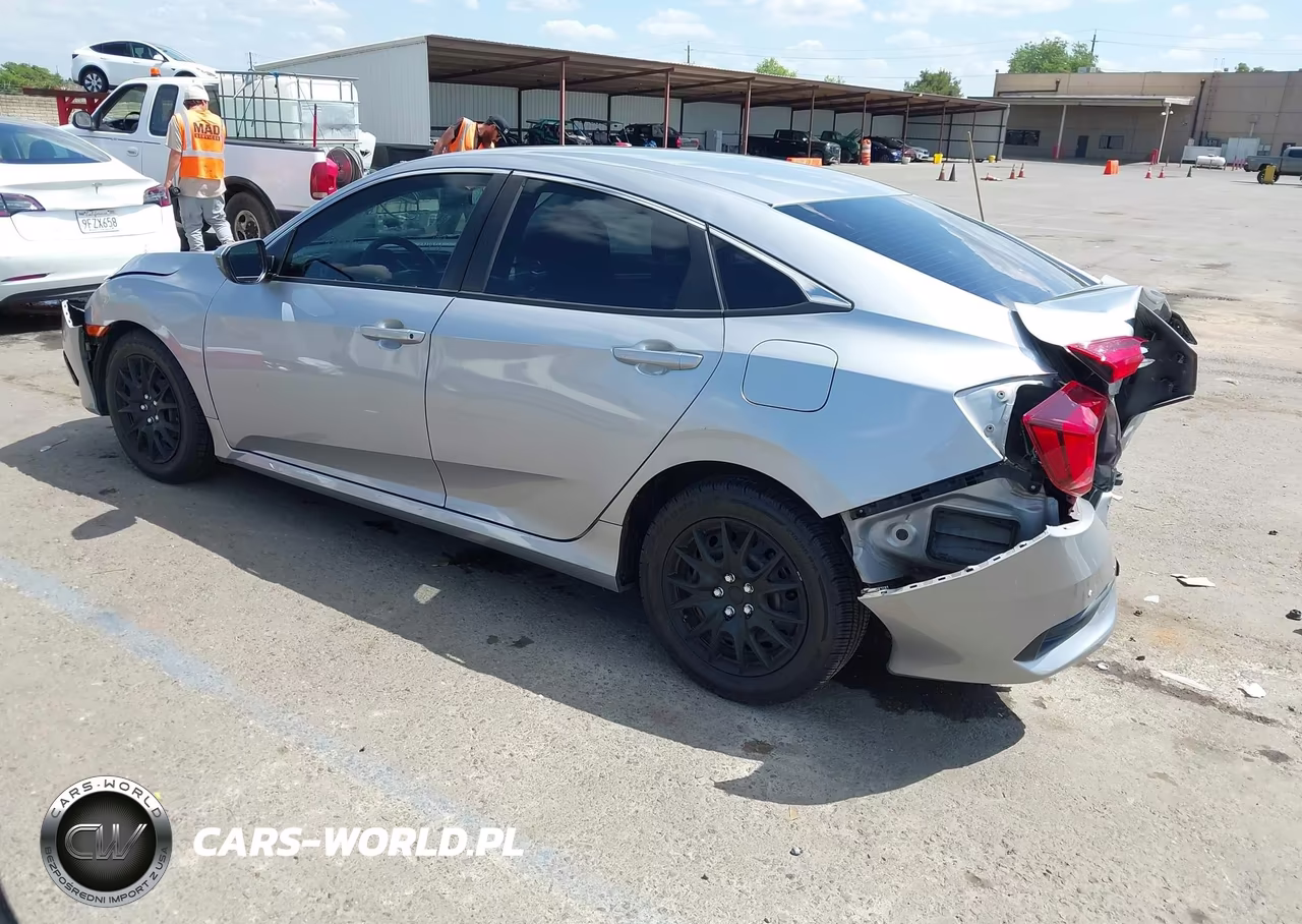 2021 Honda Civic Lx VIN:2HGFC2F6XMH524302 - 3
