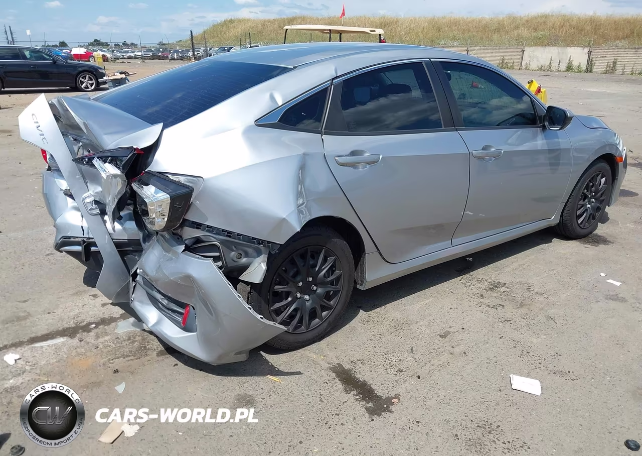 2021 Honda Civic Lx VIN:2HGFC2F6XMH524302 - 4