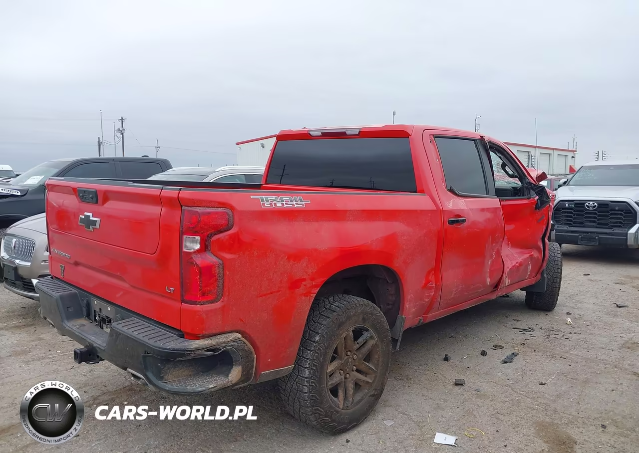 2023 Chevrolet Silverado 1500 4Wd Short Bed Lt Trail Boss VIN:3GCUDFED0PG350688 - 4