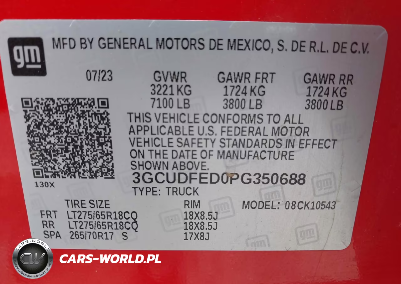 2023 Chevrolet Silverado 1500 4Wd Short Bed Lt Trail Boss VIN:3GCUDFED0PG350688 - 9