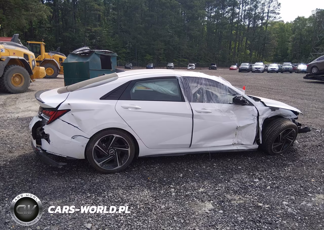 2022 Hyundai Elantra N Line VIN:KMHLR4AF8NU370119 - 14