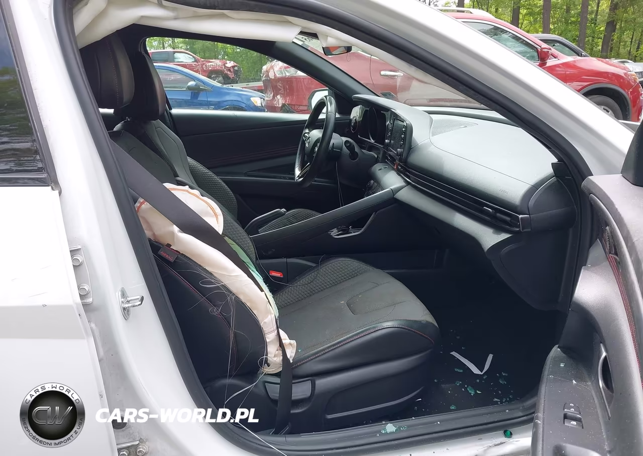 2022 Hyundai Elantra N Line VIN:KMHLR4AF8NU370119 - 5