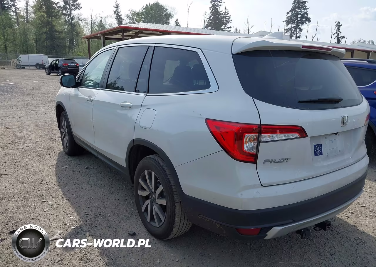 2020 Honda Pilot Exl VIN:5FNYF6H57LB021647 - 3