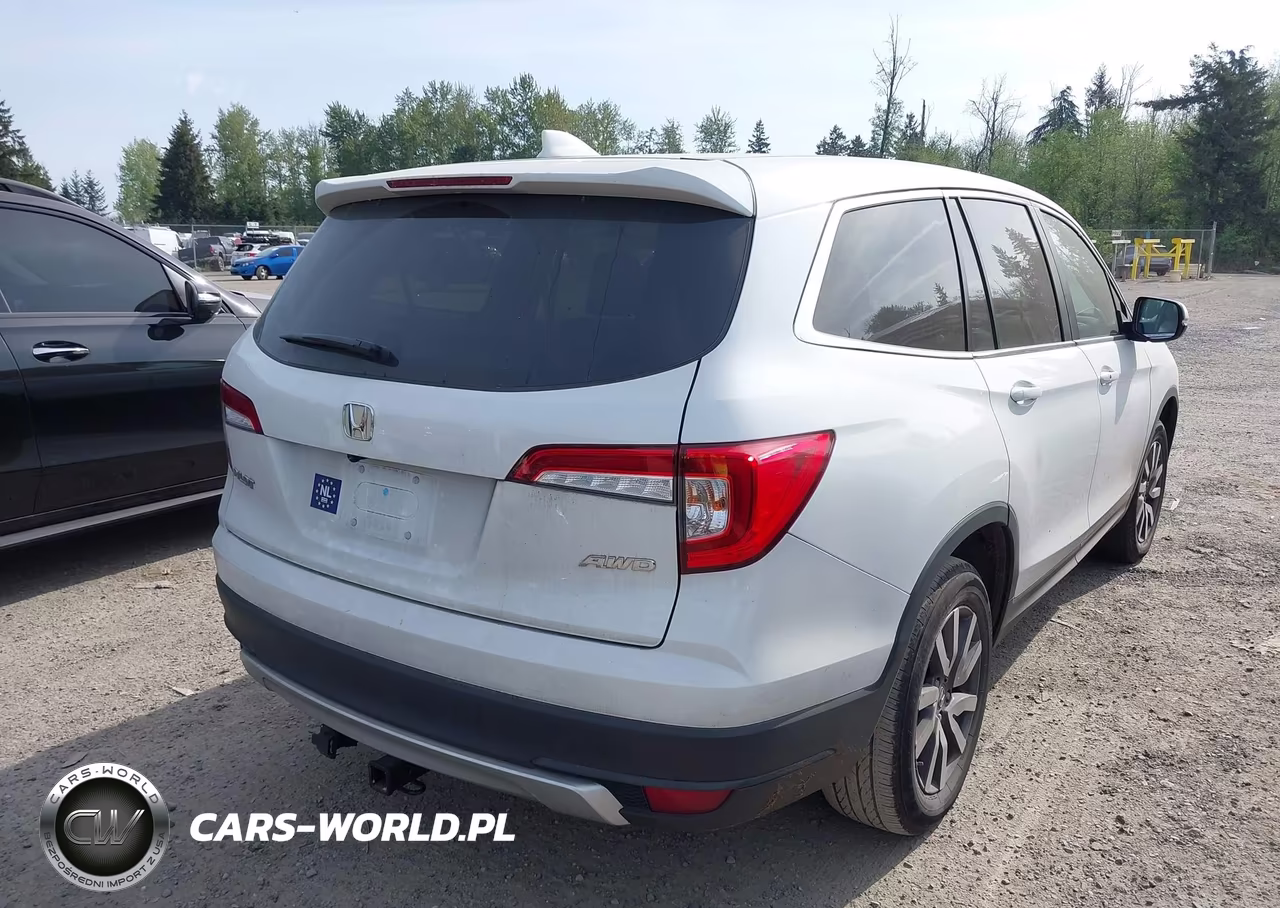 2020 Honda Pilot Exl VIN:5FNYF6H57LB021647 - 4