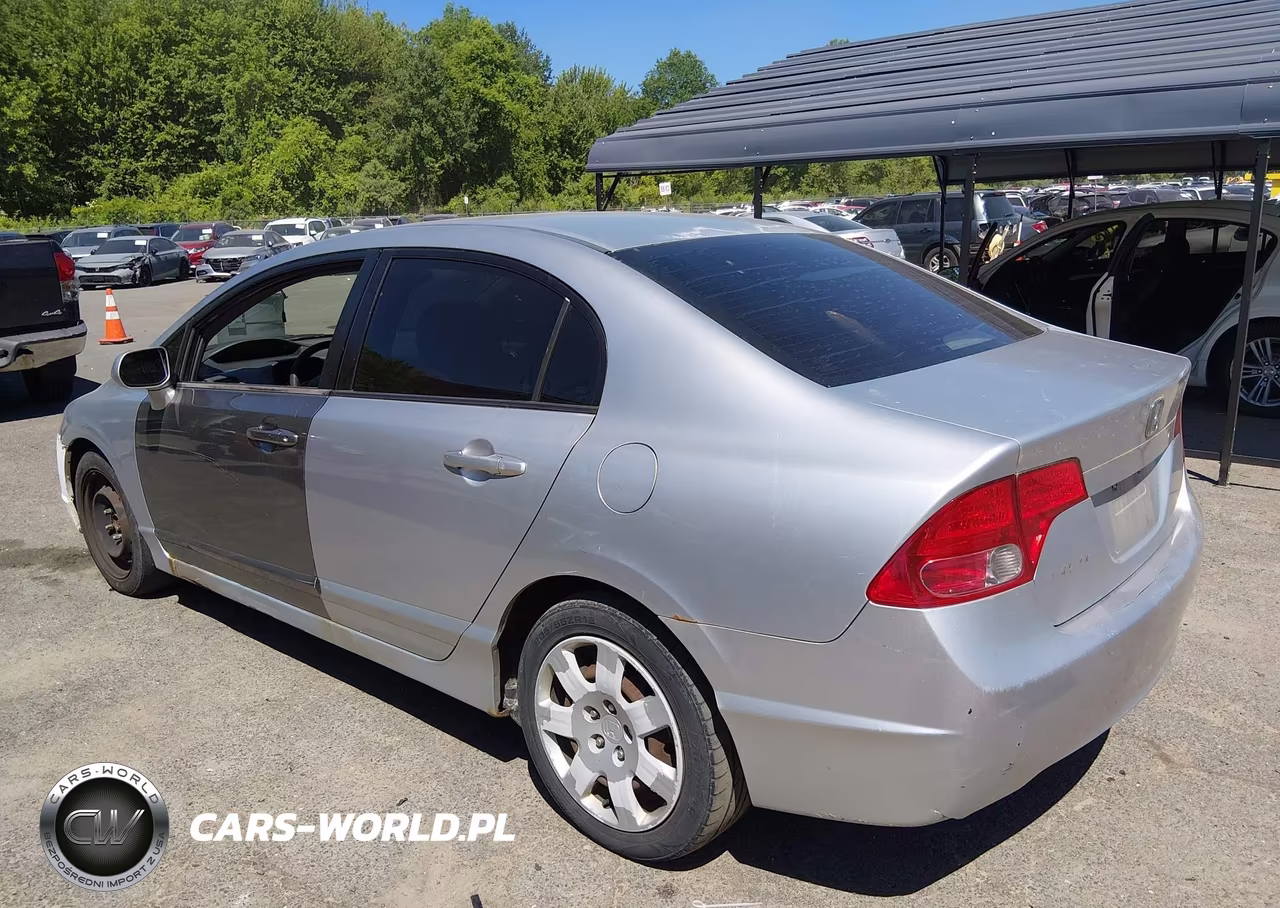 2007 Honda Civic Lx VIN:2HGFA16517H505889 - 3