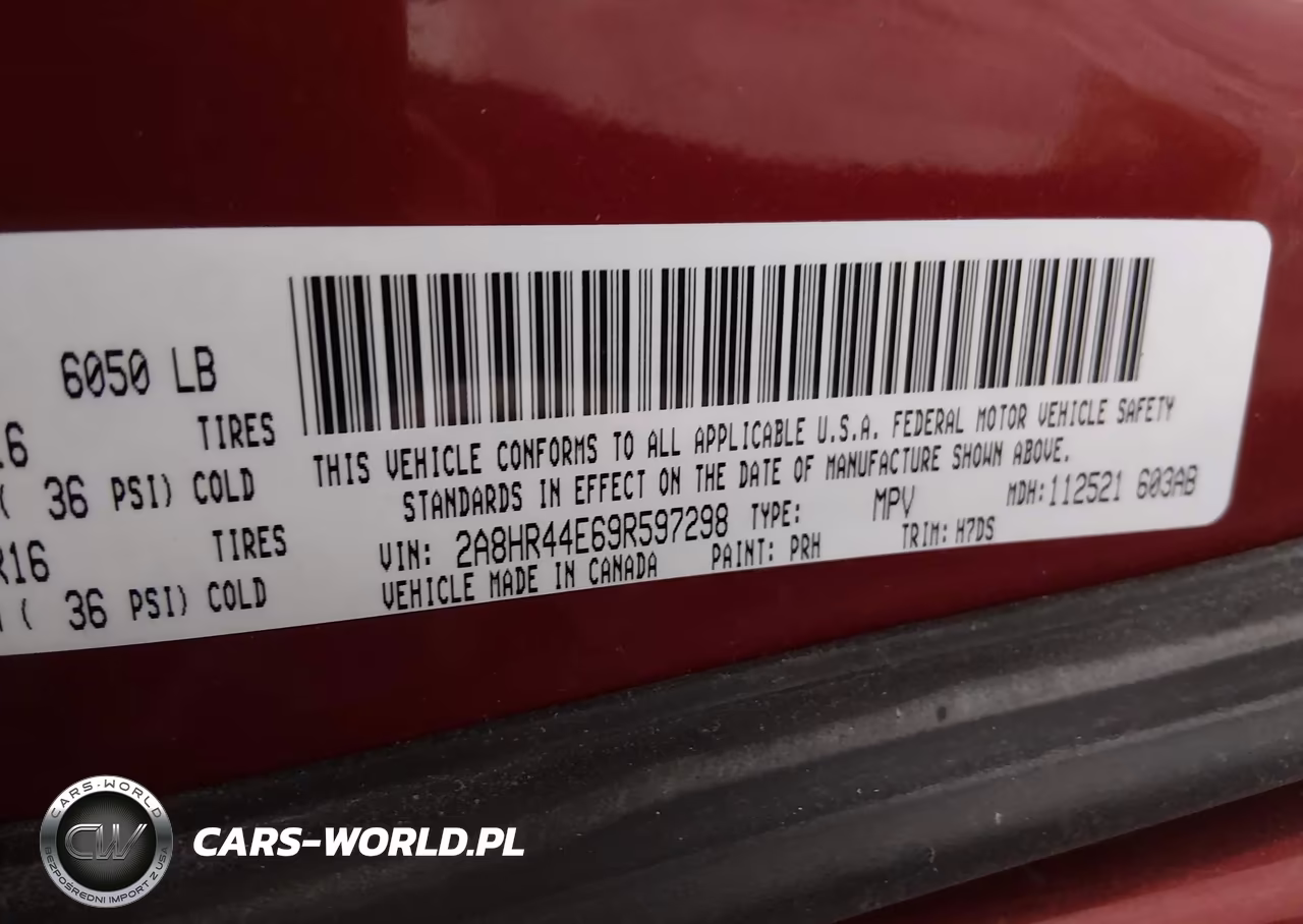 2009 Chrysler Town & Country Lx VIN:2A8HR44E69R597298 - 9