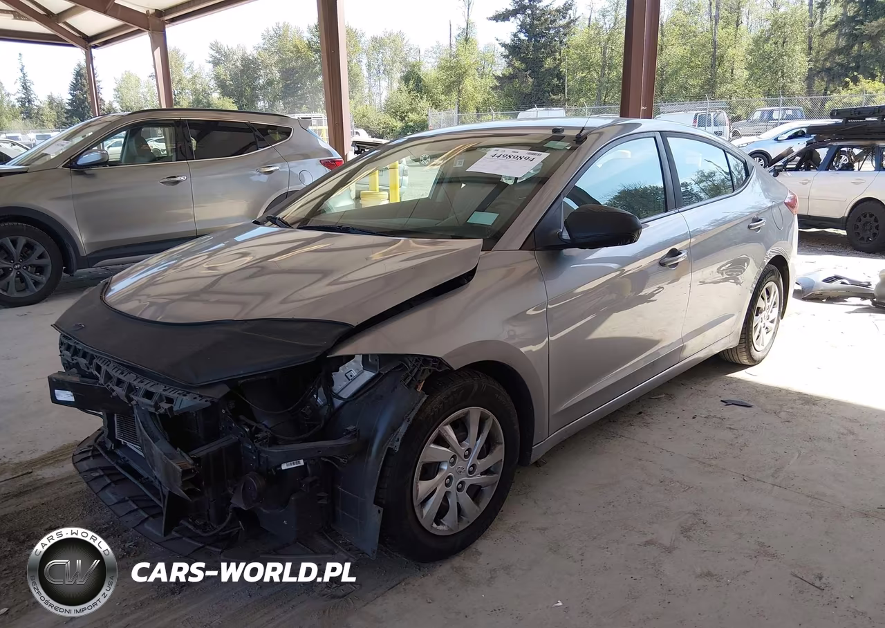 2017 Hyundai Elantra Se VIN:5NPD74LF9HH104070 - 2