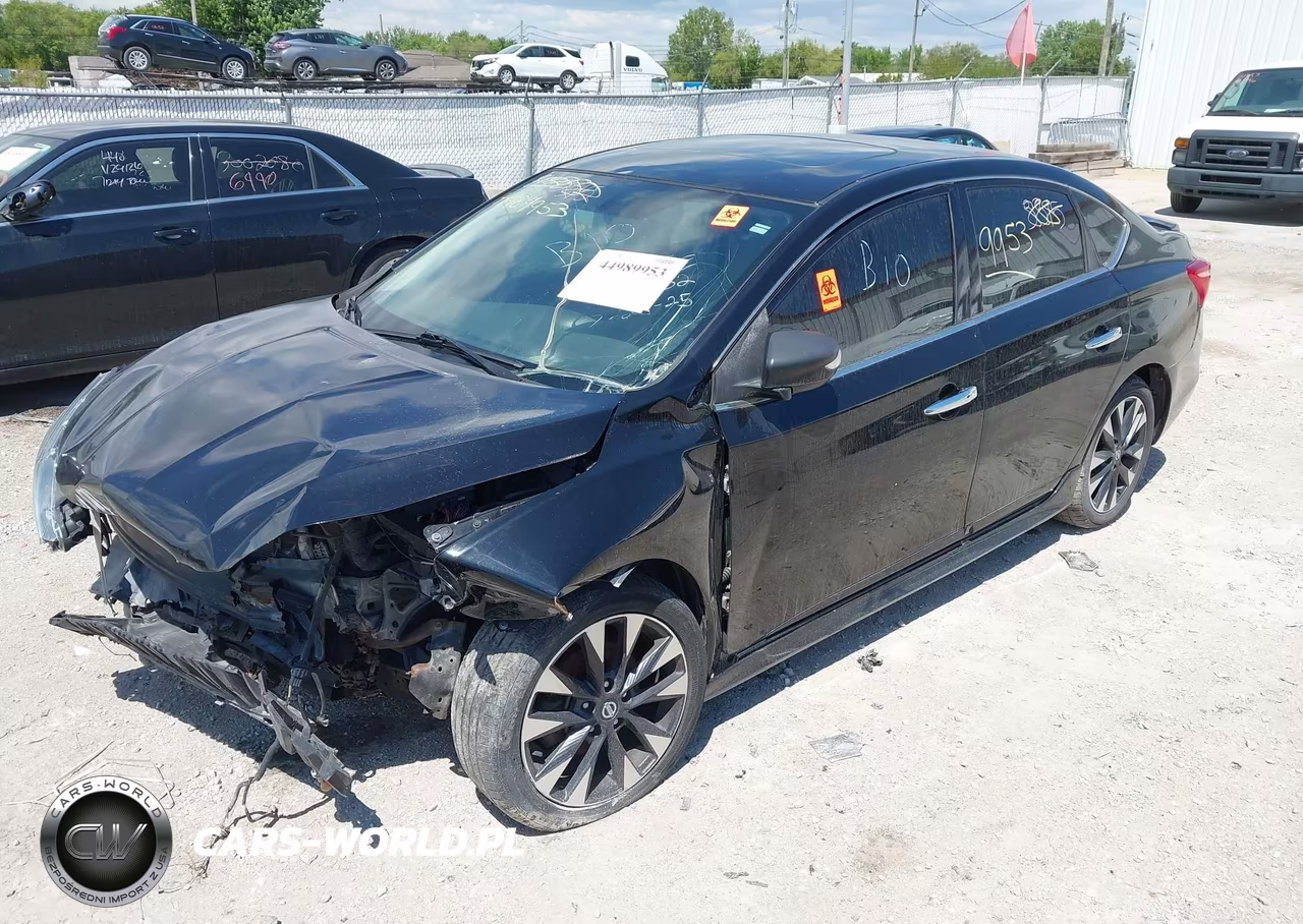 2017 Nissan Sentra Sr VIN:3N1AB7AP1HY243596 - 2