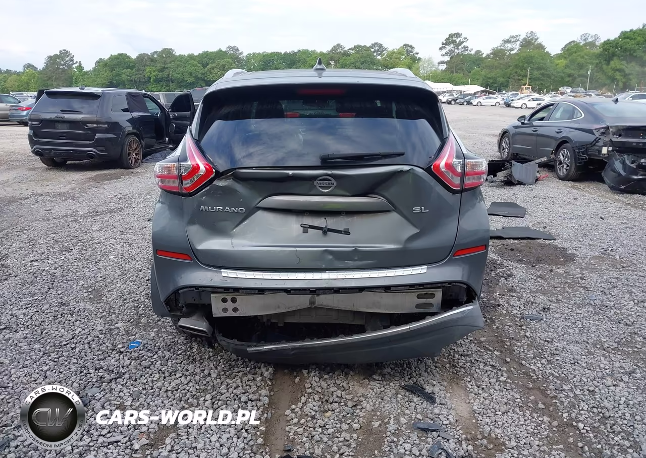 2017 Nissan Murano Sl VIN:5N1AZ2MG1HN160444 - 16