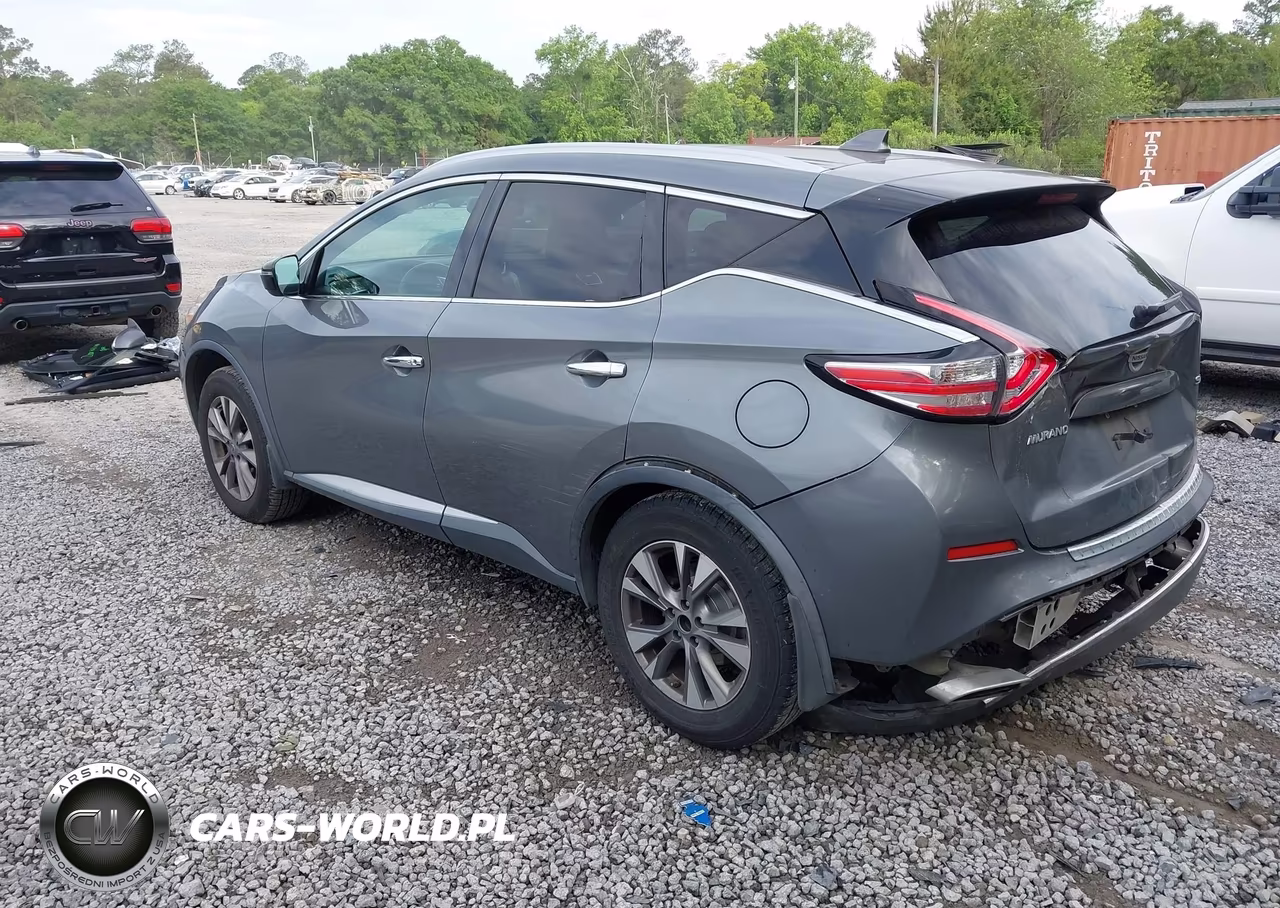 2017 Nissan Murano Sl VIN:5N1AZ2MG1HN160444 - 3