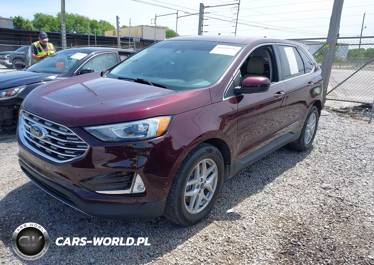 2021 Ford Edge Sel VIN:2FMPK3J92MBA08544 - 2