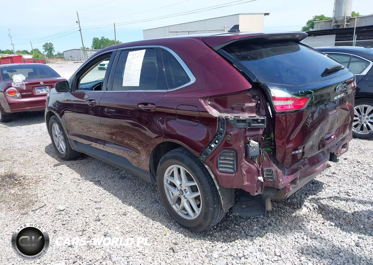 2021 Ford Edge Sel VIN:2FMPK3J92MBA08544 - 3