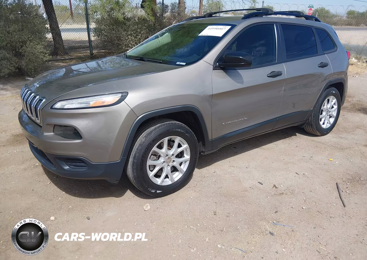 2017 Jeep Cherokee Sport Fwd VIN:1C4PJLAB2HW591504 - 2