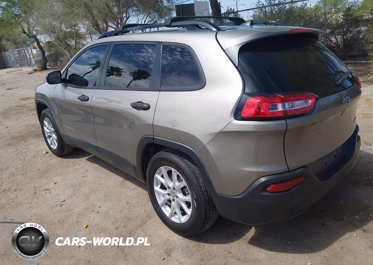 2017 Jeep Cherokee Sport Fwd VIN:1C4PJLAB2HW591504 - 3