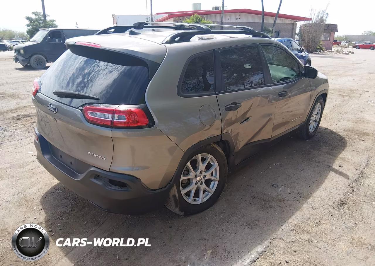 2017 Jeep Cherokee Sport Fwd VIN:1C4PJLAB2HW591504 - 4