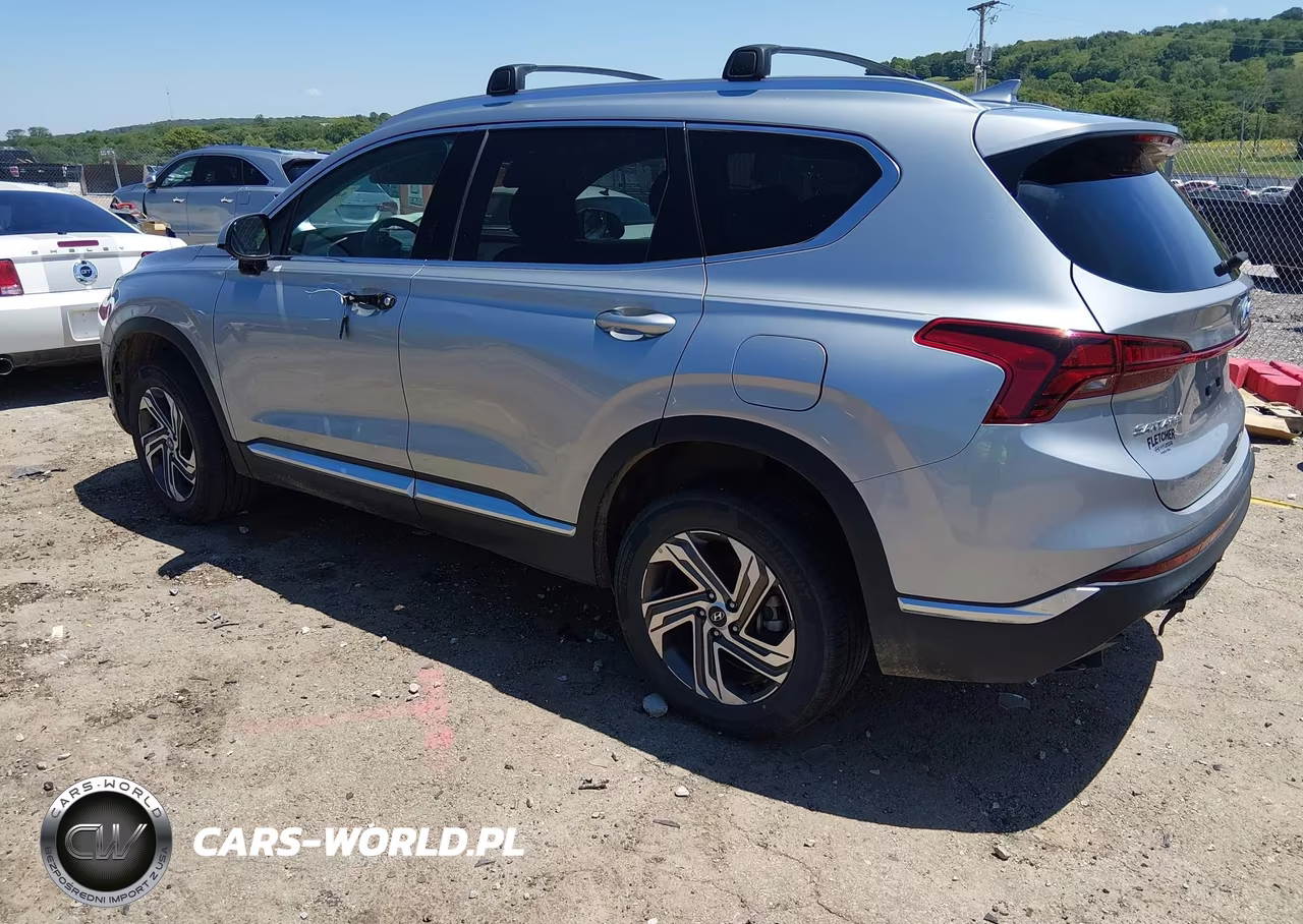 2022 Hyundai Santa Fe Sel VIN:5NMS2DAJXNH467242 - 3
