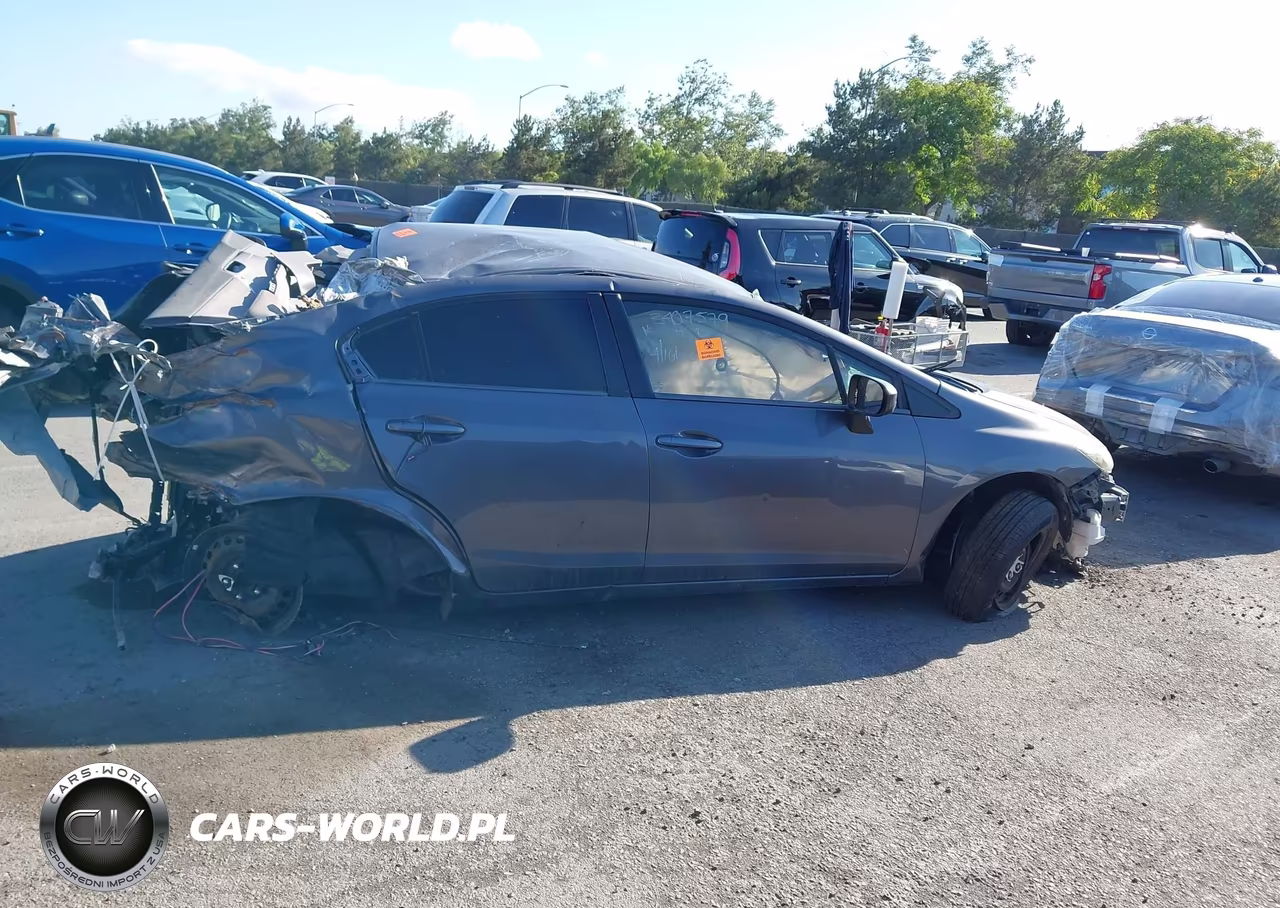 2015 Honda Civic Lx VIN:19XFB2F5XFE706007 - 12