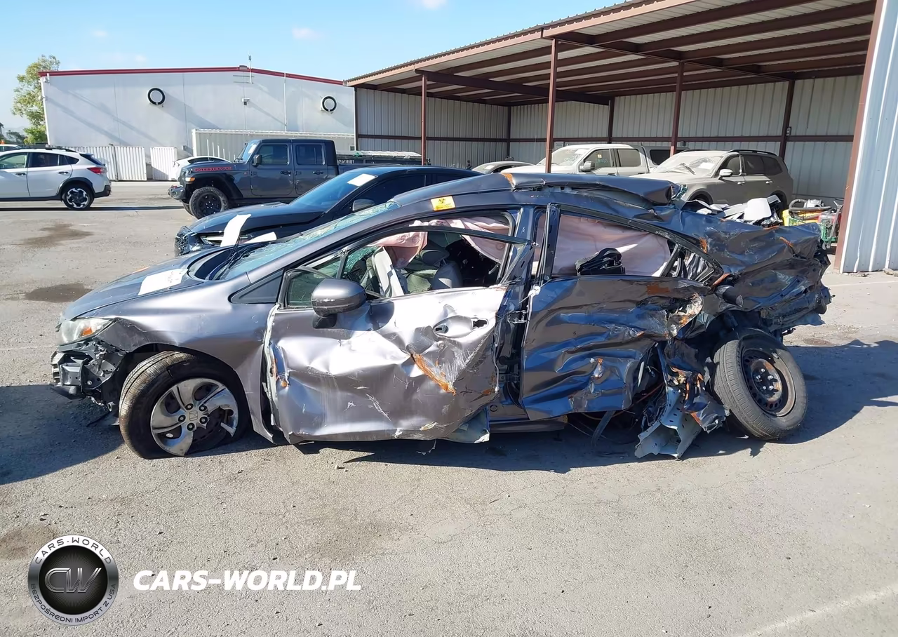 2015 Honda Civic Lx VIN:19XFB2F5XFE706007 - 13