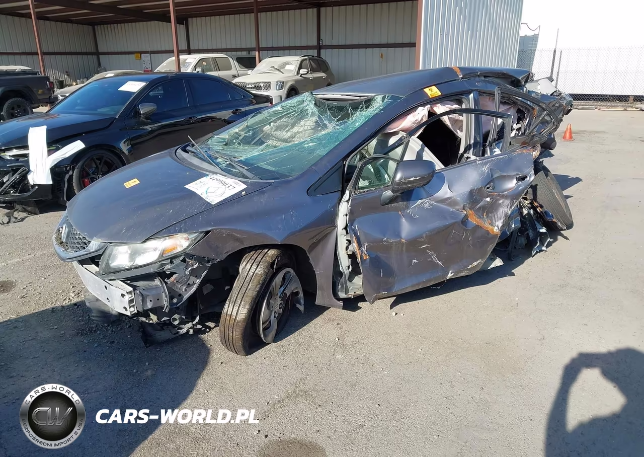 2015 Honda Civic Lx VIN:19XFB2F5XFE706007 - 2