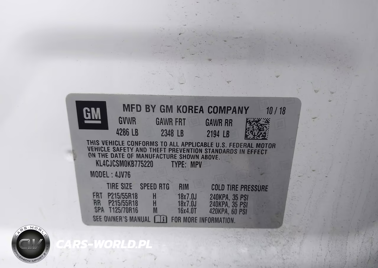 2019 Buick Encore Fwd Essence VIN:KL4CJCSM0KB775220 - 9