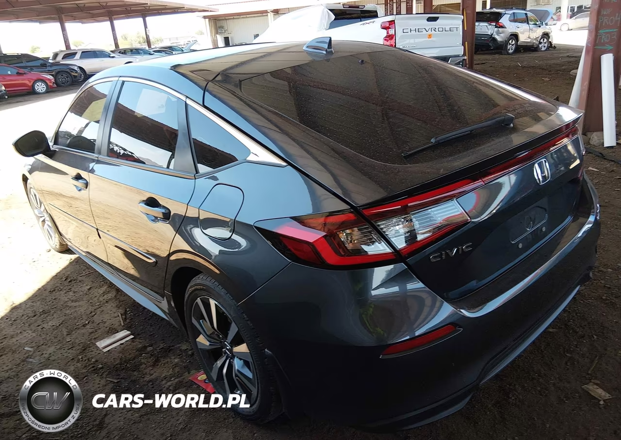 2024 Honda Civic Ex-L VIN:19XFL1H72RE019176 - 3