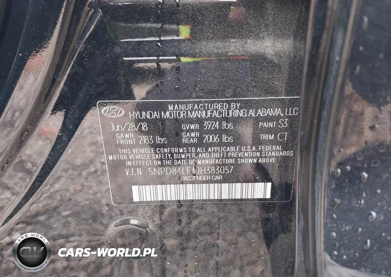 2018 Hyundai Elantra Sel VIN:5NPD84LF4JH383057 - 9