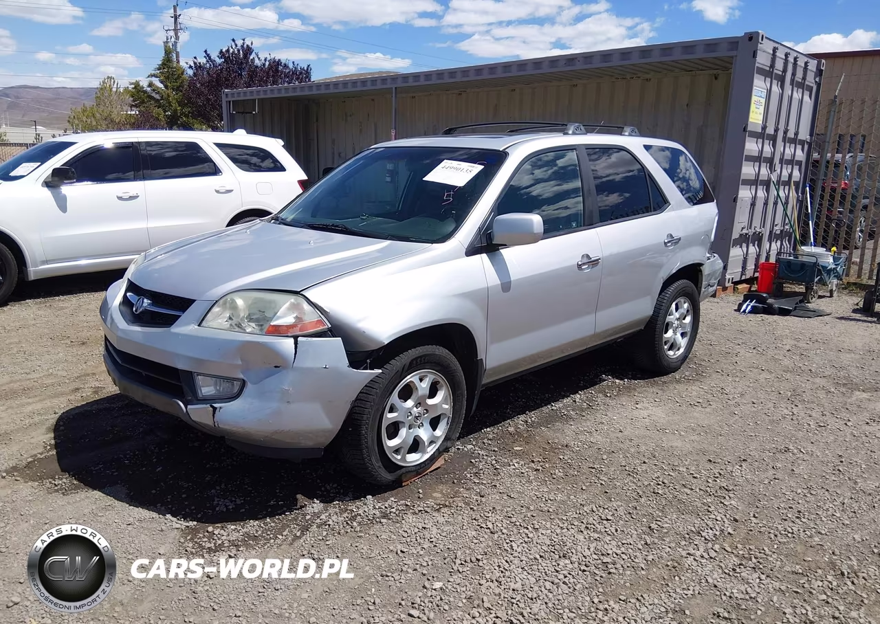 2002 Acura Mdx VIN:2HNYD18652H525795 - 2