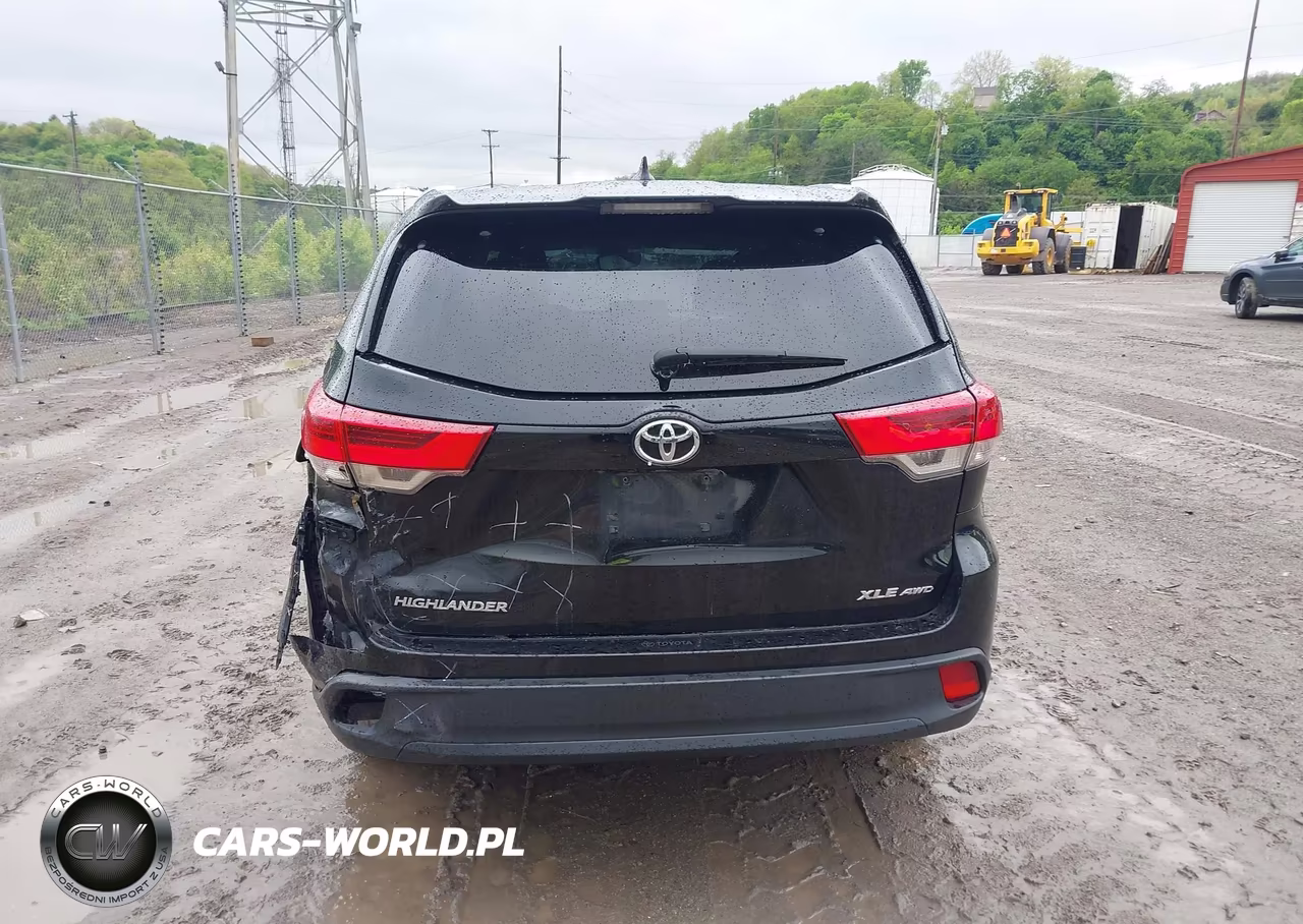 2017 Toyota Highlander Xle VIN:5TDJZRFH0HS407692 - 16