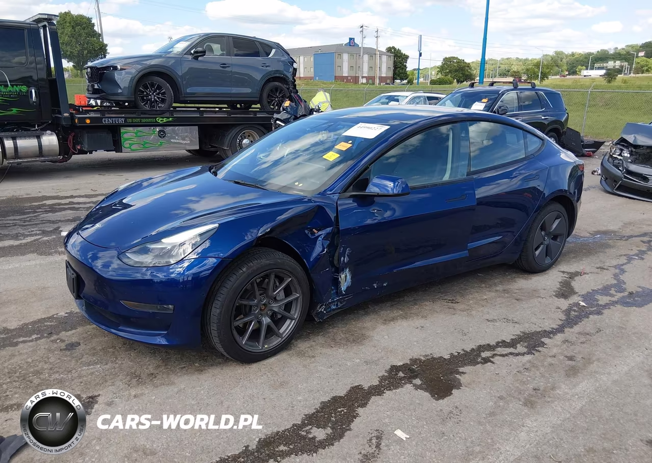 2022 Tesla Model 3 Long Range Dual Motor All-Wheel Drive VIN:5YJ3E1EB2NF208047 - 2