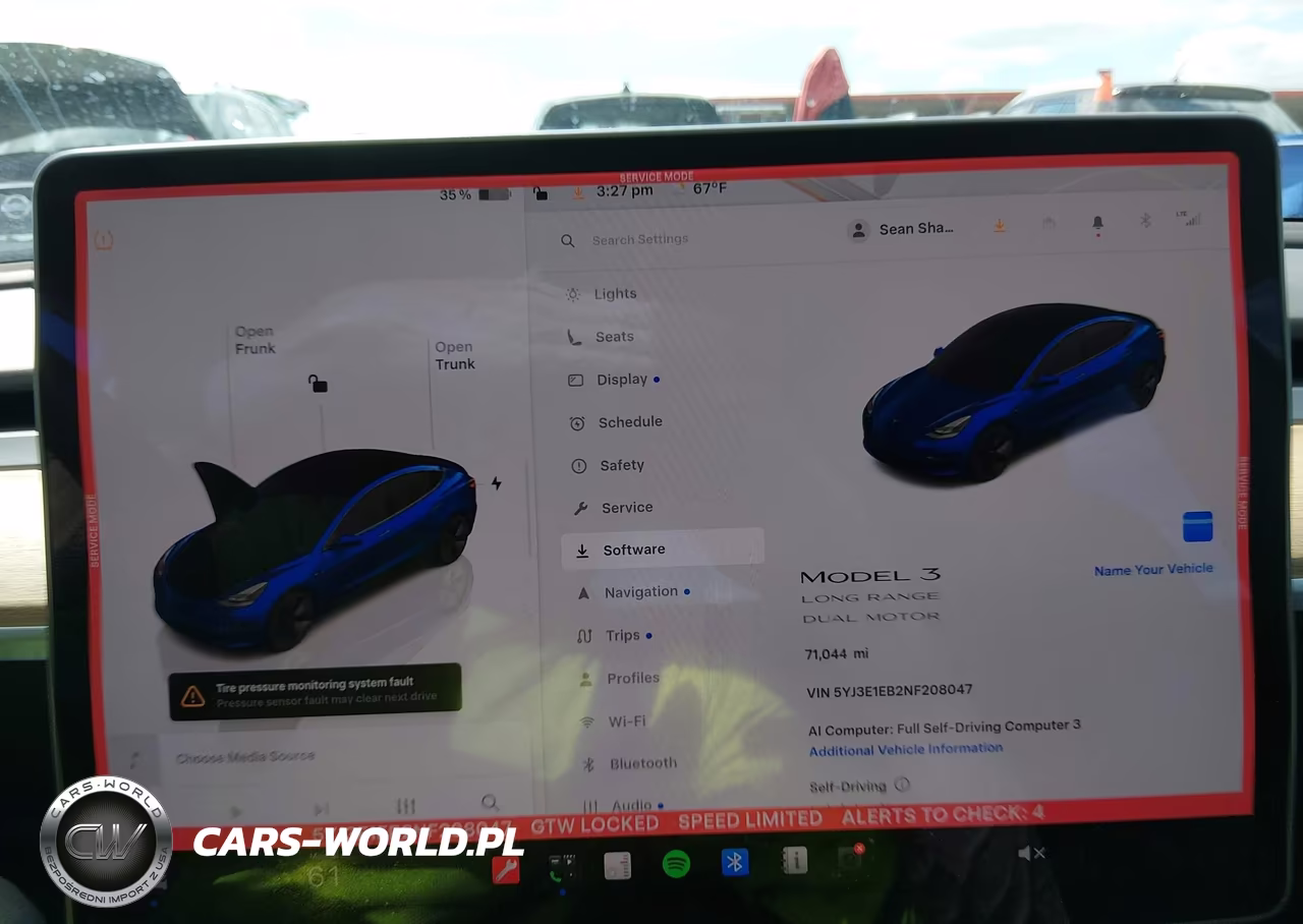 2022 Tesla Model 3 Long Range Dual Motor All-Wheel Drive VIN:5YJ3E1EB2NF208047 - 7
