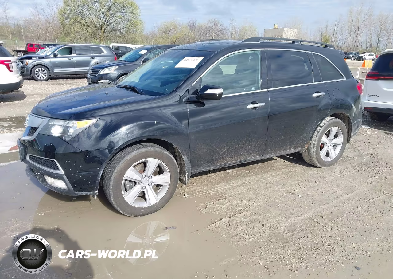 2012 Acura Mdx Technology Package VIN:2HNYD2H38CH510866 - 2