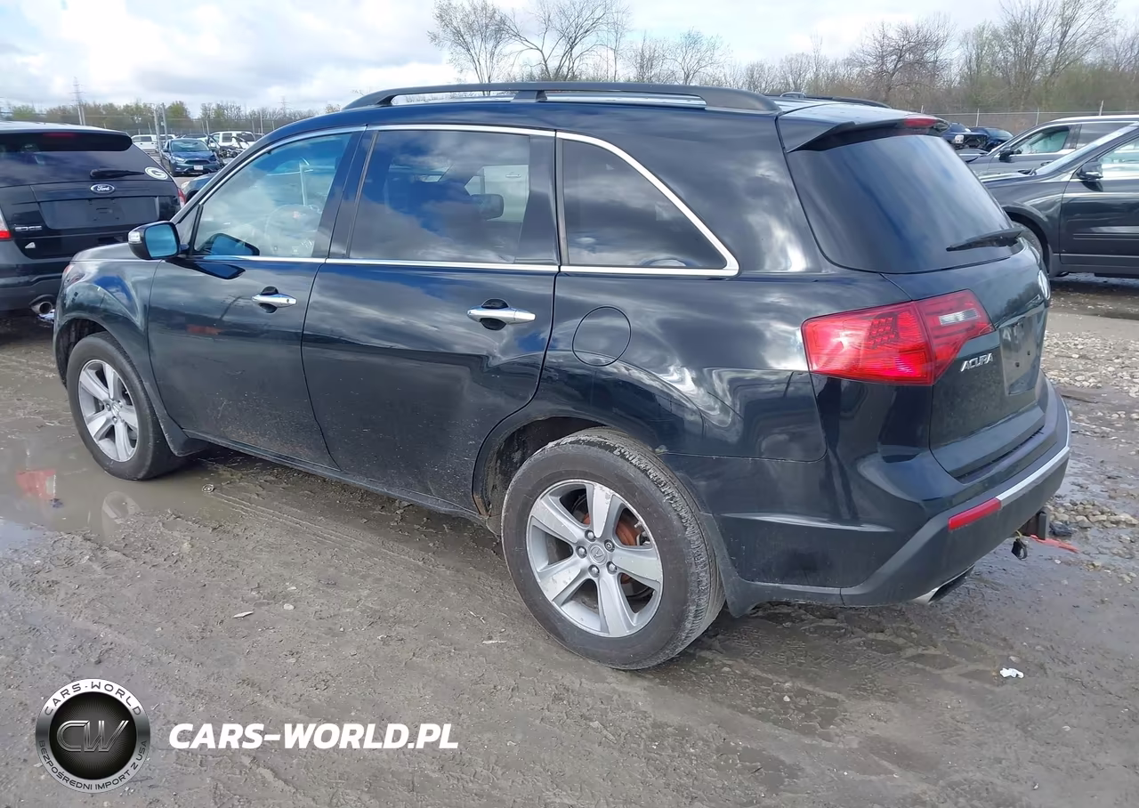 2012 Acura Mdx Technology Package VIN:2HNYD2H38CH510866 - 3