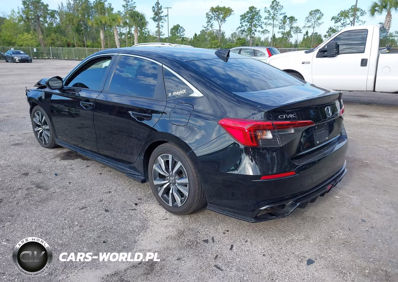 2023 Honda Civic Ex-Ex W-O Bsi VIN:2HGFE1F7XPH322786 - 3