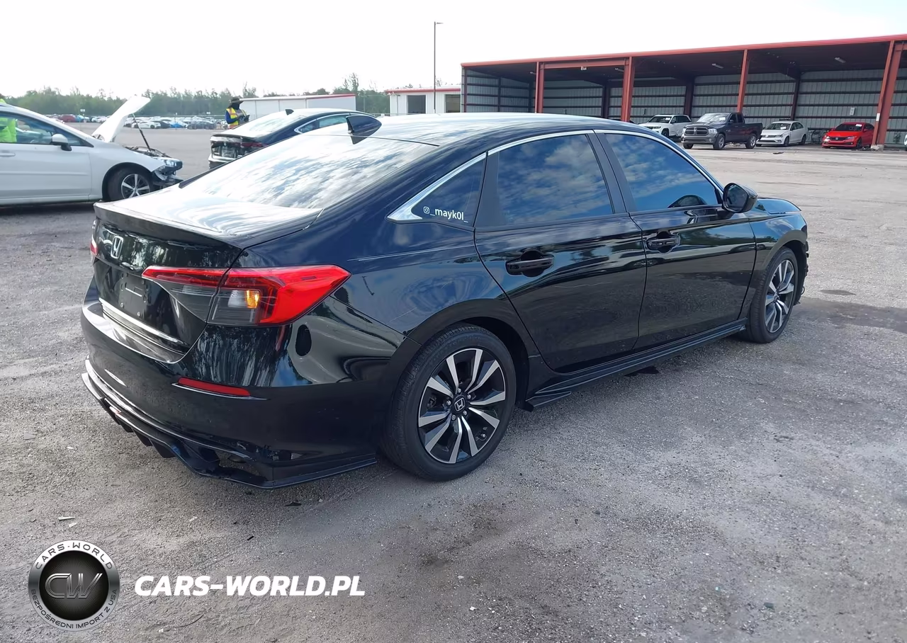 2023 Honda Civic Ex-Ex W-O Bsi VIN:2HGFE1F7XPH322786 - 4