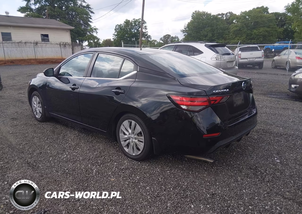 2021 Nissan Sentra S Xtronic Cvt VIN:3N1AB8BV8MY265317 - 3