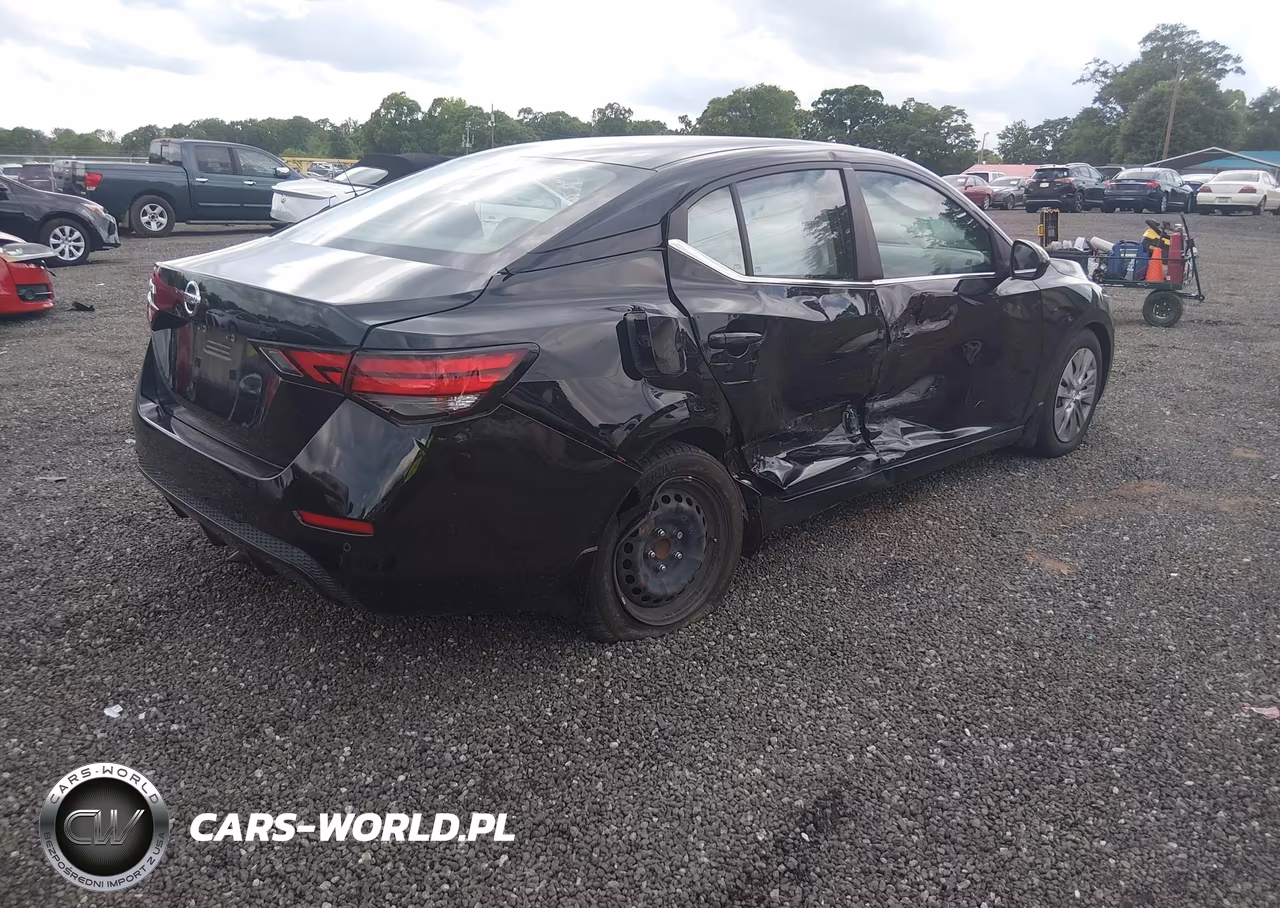 2021 Nissan Sentra S Xtronic Cvt VIN:3N1AB8BV8MY265317 - 4