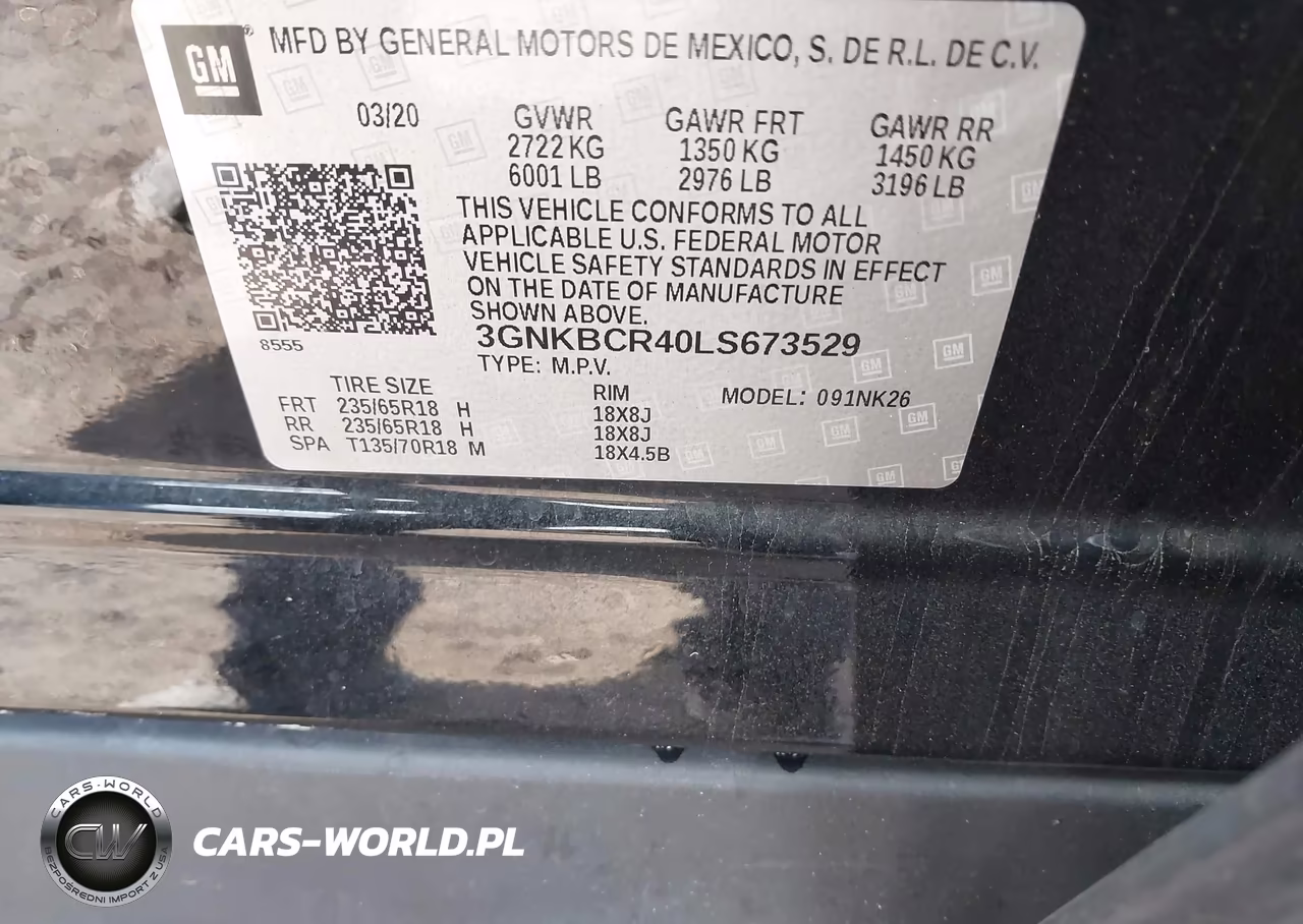 2020 Chevrolet Blazer Fwd 2Lt VIN:3GNKBCR40LS673529 - 9
