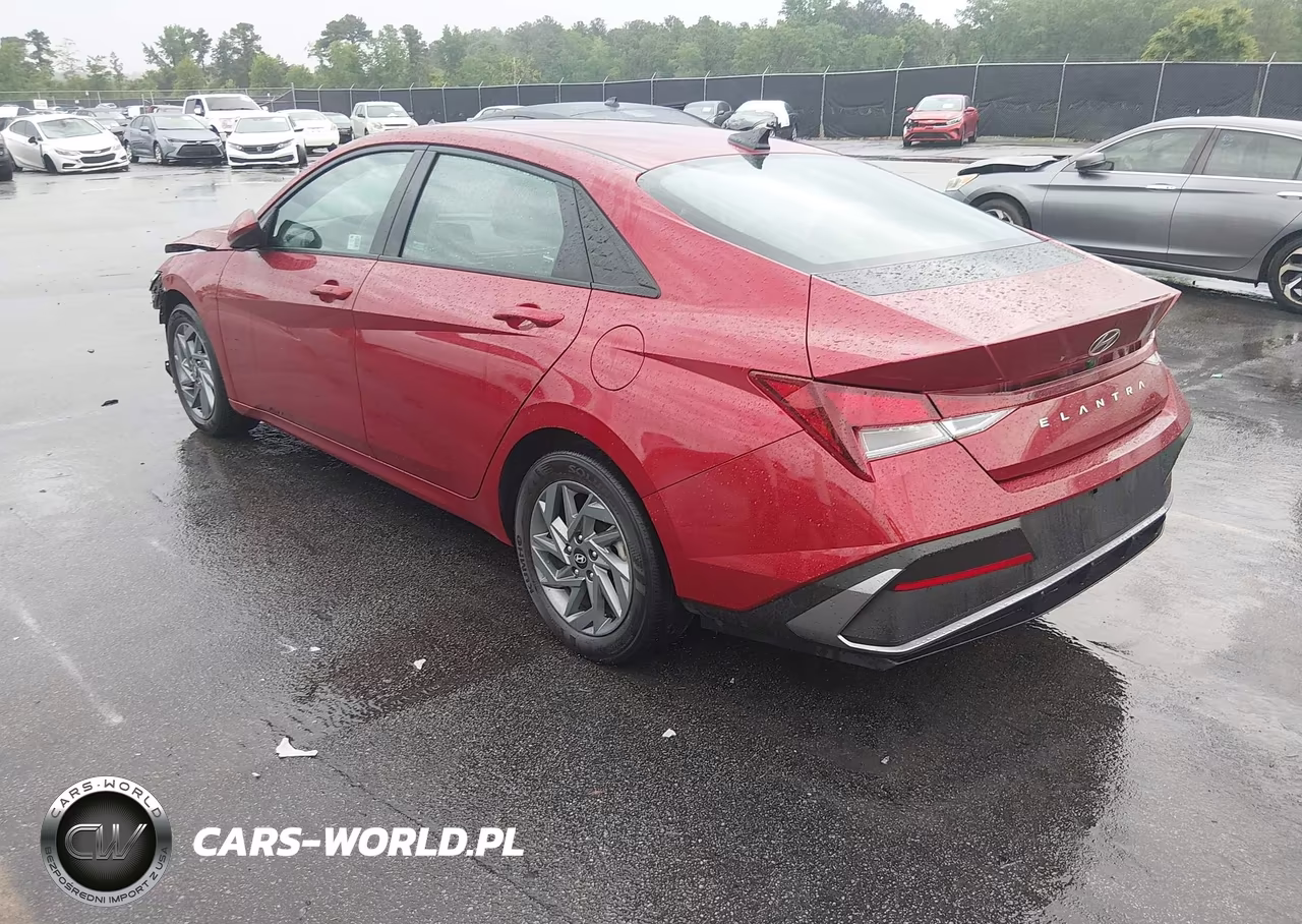2024 Hyundai Elantra Sel VIN:KMHLM4DG7RU643947 - 3