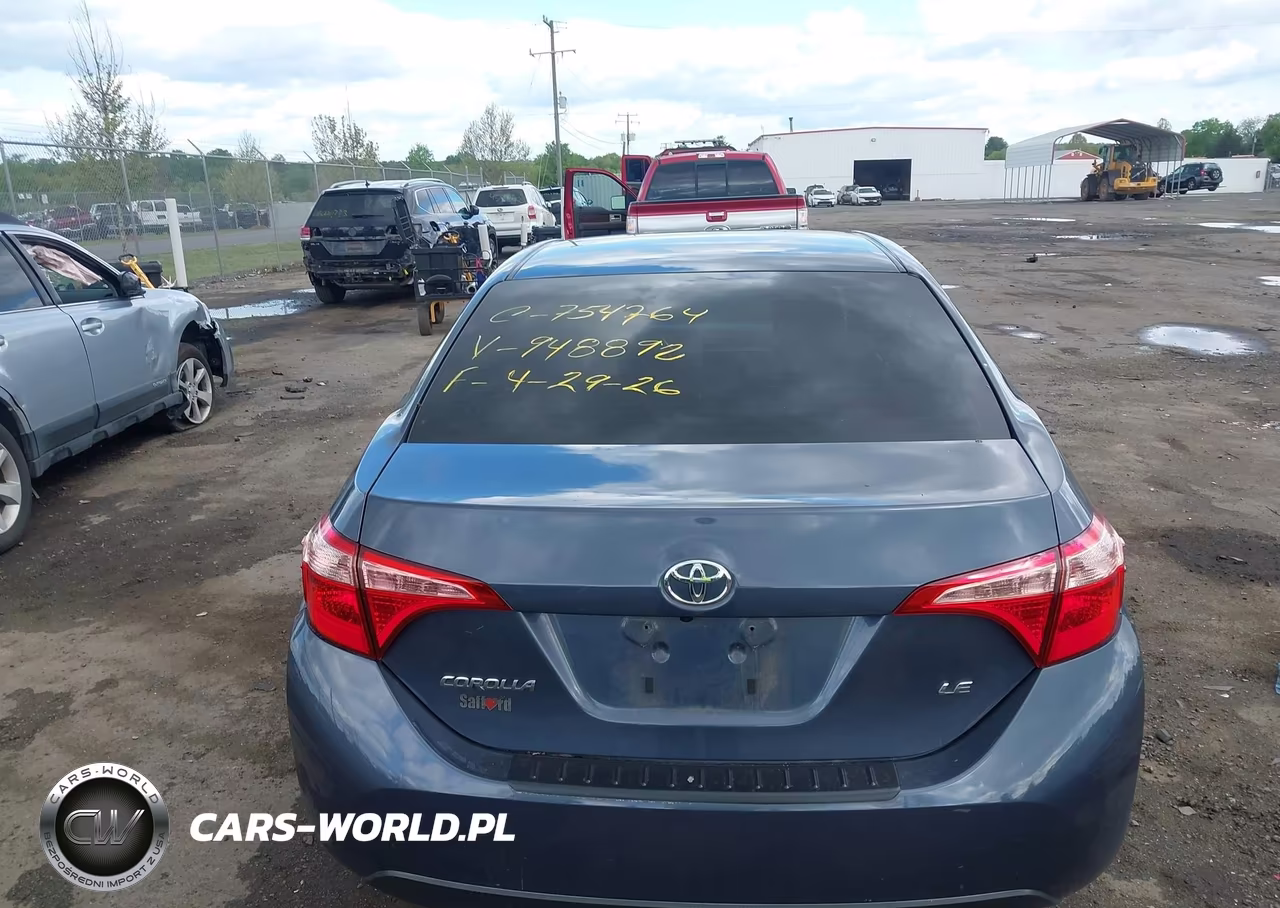2019 Toyota Corolla Le VIN:5YFBURHE9KP948892 - 17
